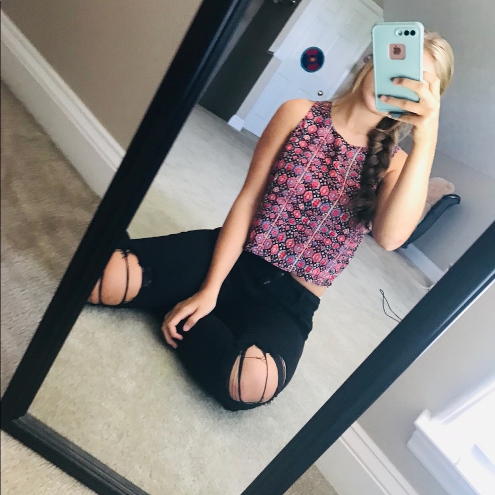 cute patterned tank - Picture 4 of 5